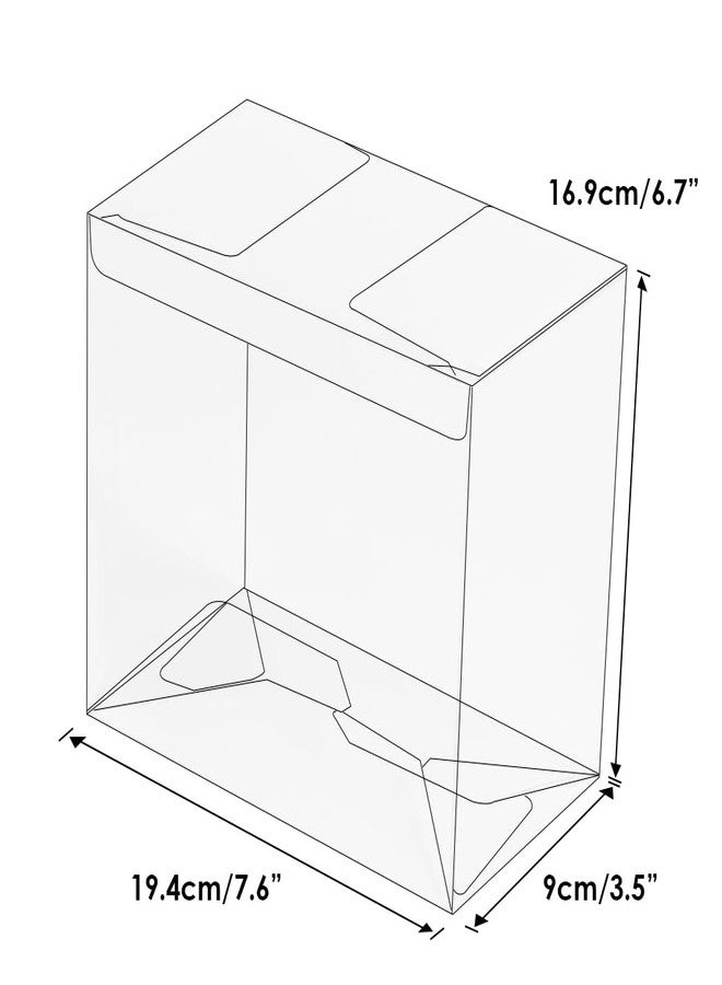 Baskiss 15 Pack Clear ETB Protector Case for PKMN Elite Trainer Box - 0.55mm Thick PET, No Peeling Film & Easy Set-up, Scratch Resistant, Heavy Duty Storage & Display Cover for Collectors (15) - Image 2